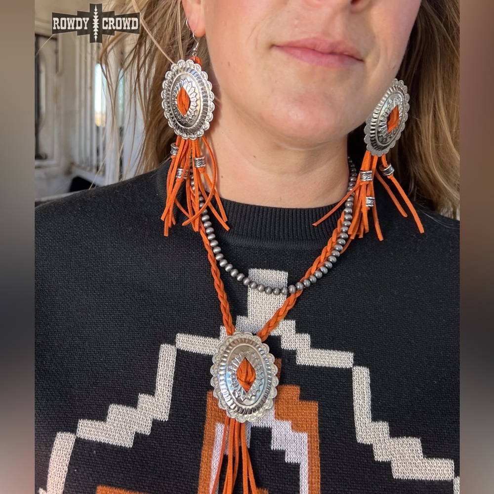 Best Fringe Earrings - Rust